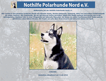 Tablet Screenshot of nothilfe-polarhunde.com